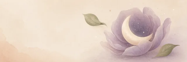 Soft illustration representing restful sleep