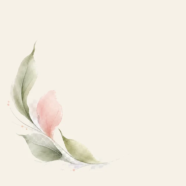 Soft botanical illustration